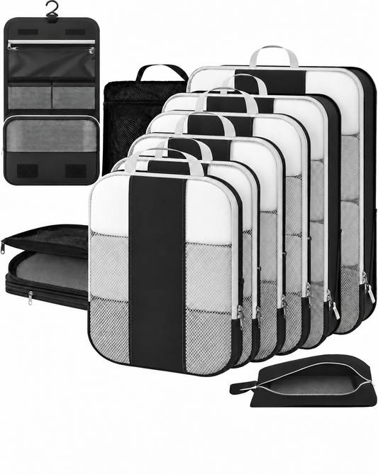 Compression Packing Cubes — complete product view